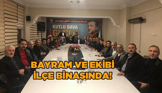 Ayar, Bayram ve ekibini ağırladı