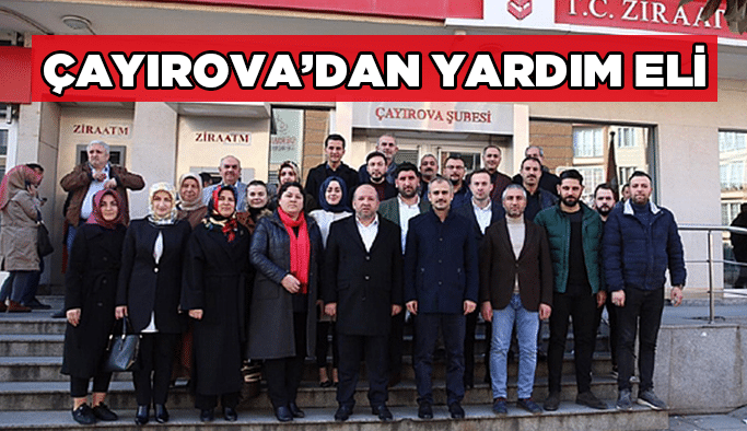 Çayırova’dan yardım eli