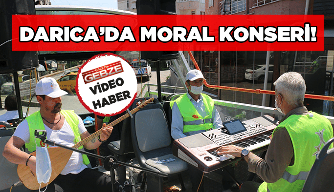 Darıca'da moral konseri!