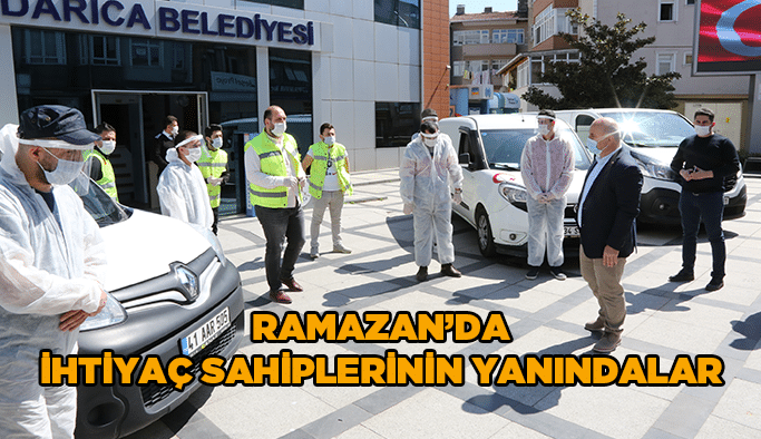 Ramazan’da ihtiyaç sahiplerinin yanındalar