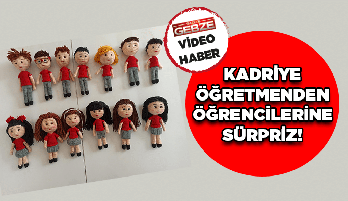 Kadriye öğretmenden öğrencilerine sürpriz!