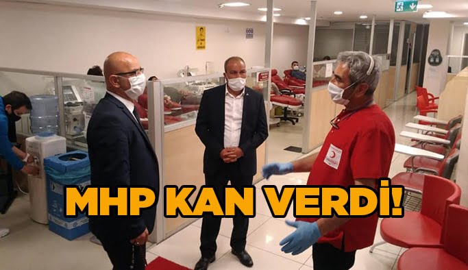 MHP'den kan desteği!