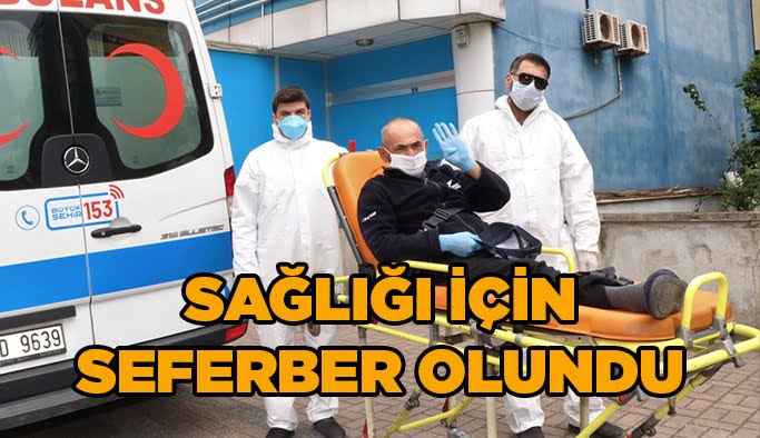 Sağlığı için seferber olundu!