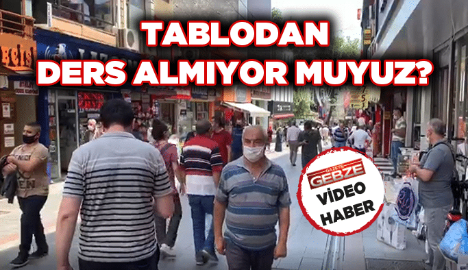 Tablodan ders almıyor muyuz?