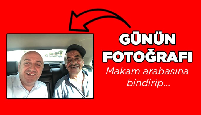 Günün fotoğrafı Darıca'dan geldi! Makam arabasına alıp…