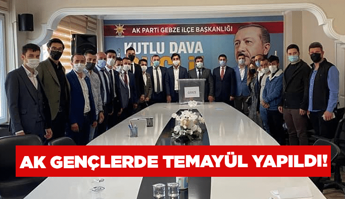 AK Gençlerde temayül yapıldı!