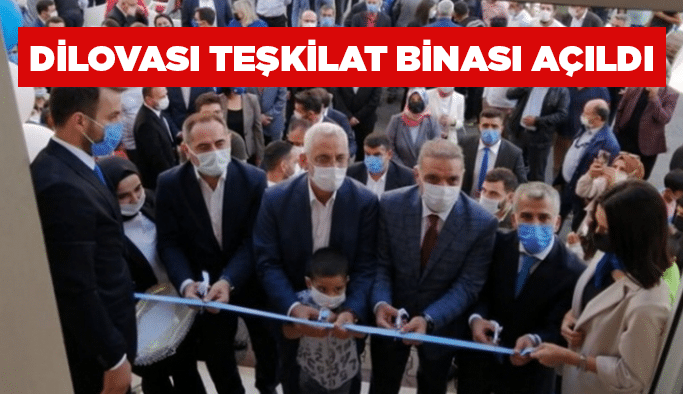 Dilovası teşkilat binası açıldı