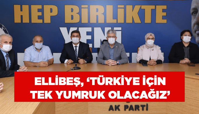 Ellibeş, “Türkiye için tek yumruk olacağız”