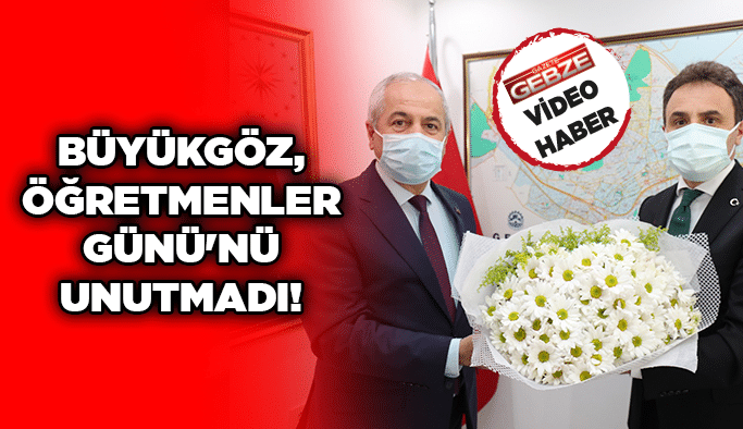 Büyükgöz, Öğretmenler Günü'nü unutmadı!