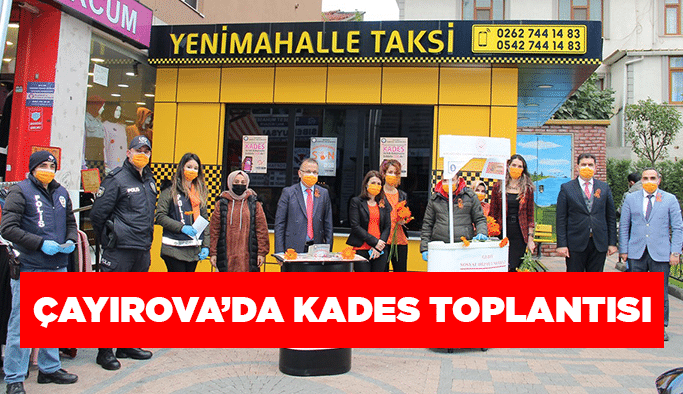 Çayırova’da KADES toplantısı