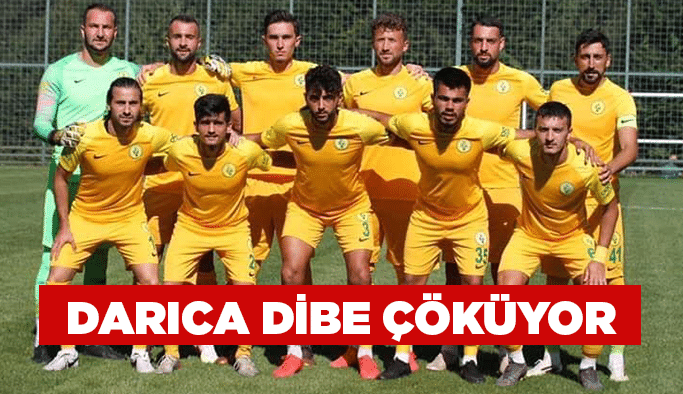 Darıca dibe çöküyor