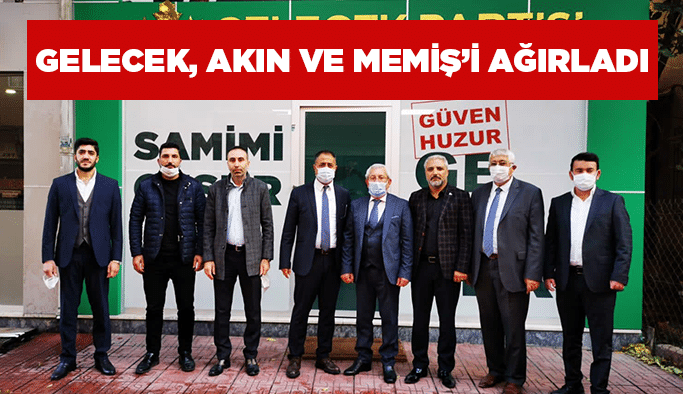 Gelecek, Akın ve Memiş’i ağırladı