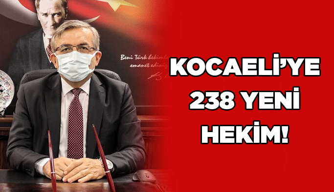 Kocaeli’ye 238 yeni hekim!