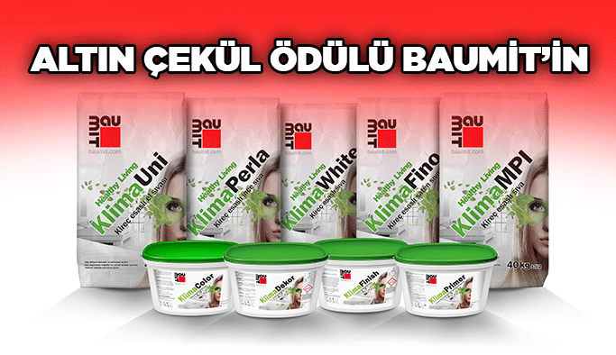 Altın Çekül ödülü Baumit’in 
