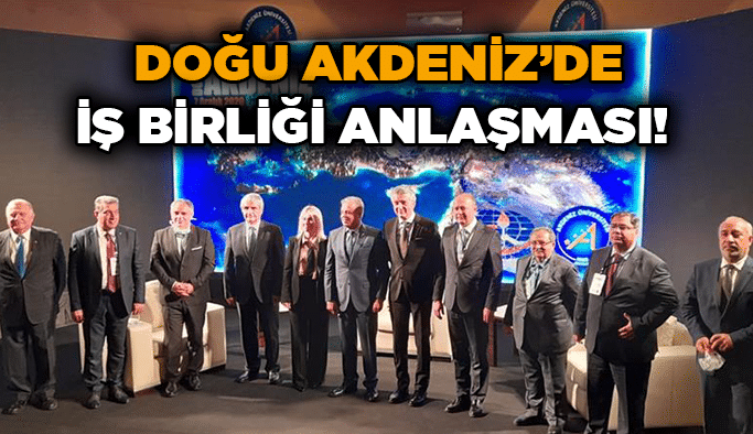 Doğu Akdeniz’de iş birliği anlaşması! 