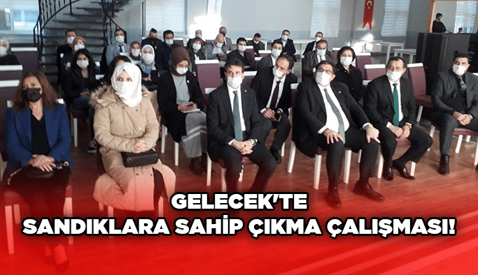 Gelecek'te sandıklara sahip çıkma çalışması!