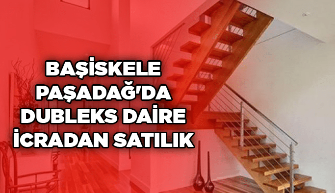 Başiskele Paşadağ'da dubleks daire icradan satılık