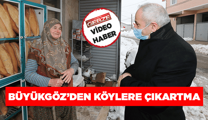 Büyükgöz’den köylere çıkartma