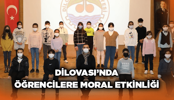 Dilovası’nda öğrencilere moral etkinliği