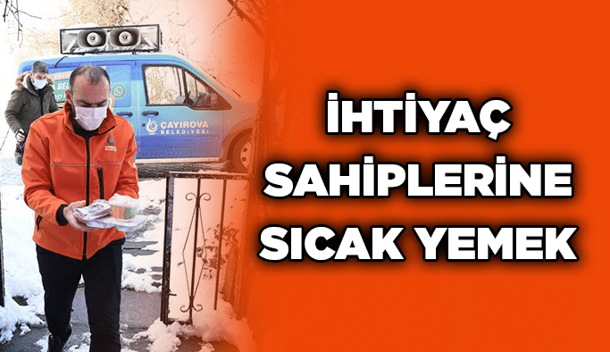 İhtiyaç sahiplerine sıcak yemek