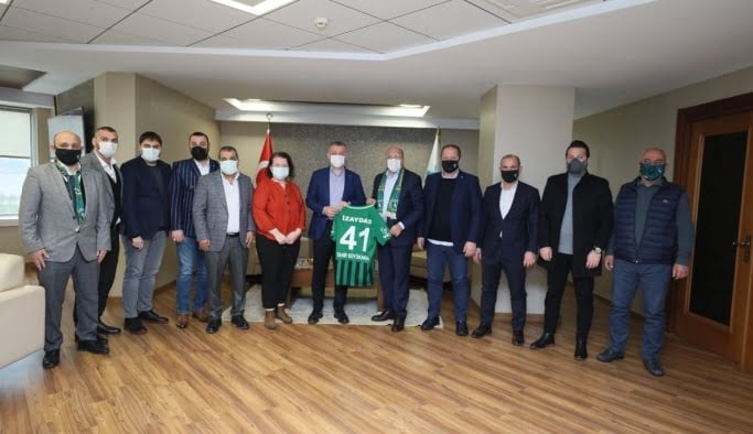 Kocaelispor yönetiminden Büyükakın’a ziyaret