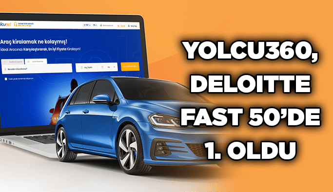 YOLCU360, Deloitte Fast 50’de 1.oldu