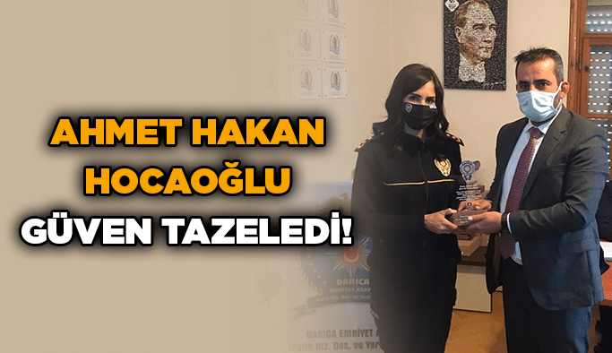 Ahmet Hakan Hocaoğlu güven tazeledi!
