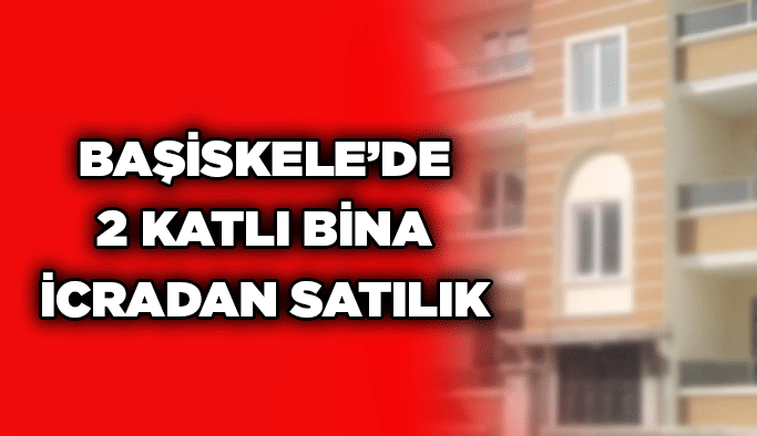 Başiskele’de 2 katlı bina icradan satılık