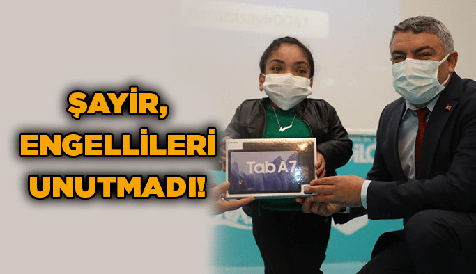 Başkan Şayir, engellileri unutmadı!