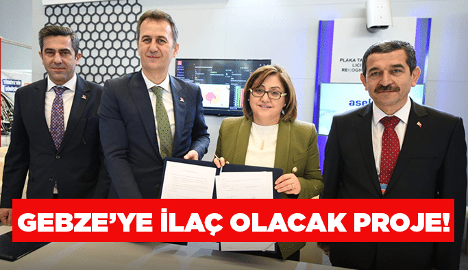 Gebze’ye ilaç olacak proje!