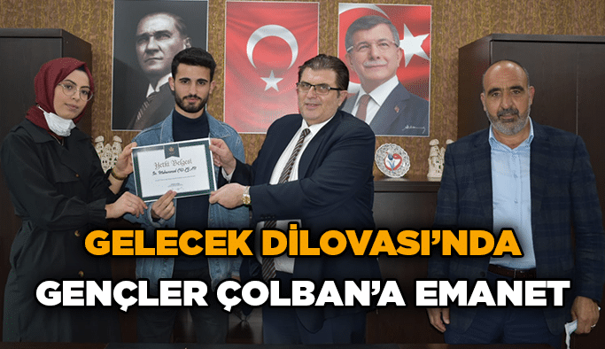 Gelecek Dilovası’nda Gençler Çolban’a emanet