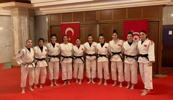 Judocular Milli takım kampı için Tunus’ta