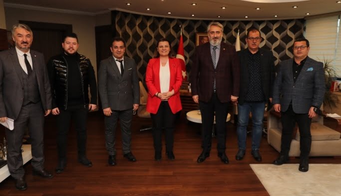 KASFK Başkanı Aydın’dan Başkan Hürriyet’e ziyaret