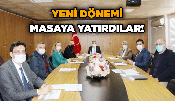 Yeni dönemi masaya yatırdılar!