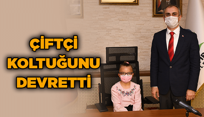 Çiftçi koltuğunu devretti