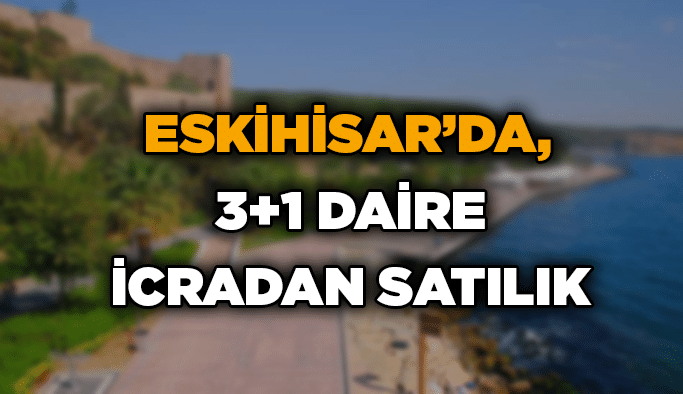 Eskihisar’da, 3+1 daire icradan satılık