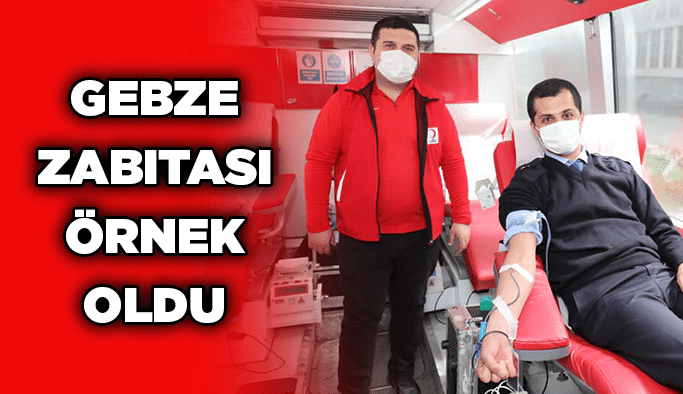 Gebze Zabıtası örnek oldu