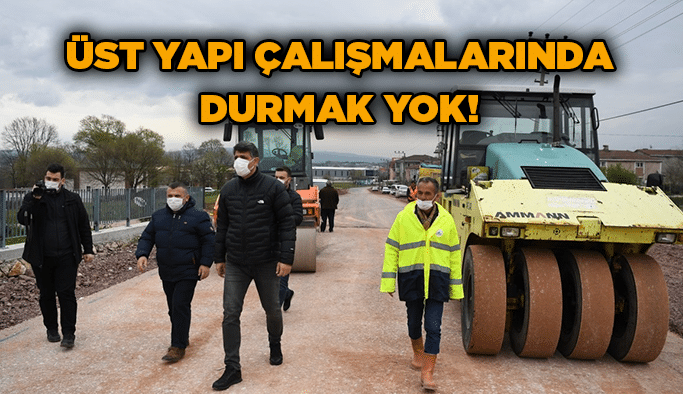 Kartepe'de üst yapı çalışmalarında durmak yok!