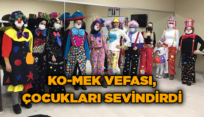 KO-MEK Vefası, çocukları sevindirdi