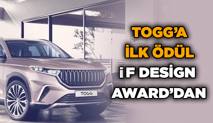 TOGG’a ilk ödül  iF Design Award’dan