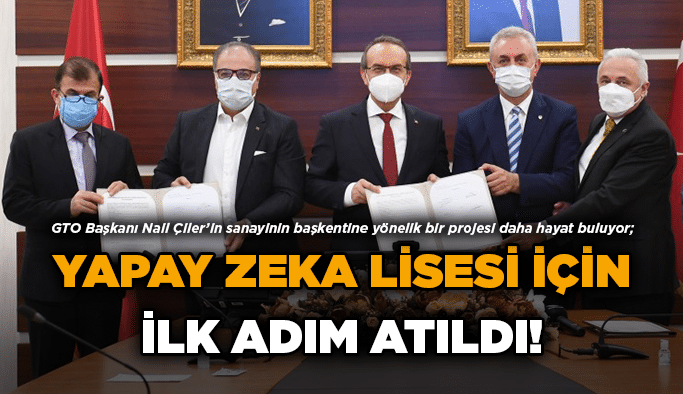 Yapay Zeka Lisesi için ilk adım atıldı!