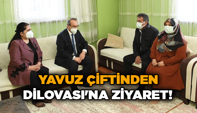 Yavuz çiftinden Dilovası'na ziyaret!