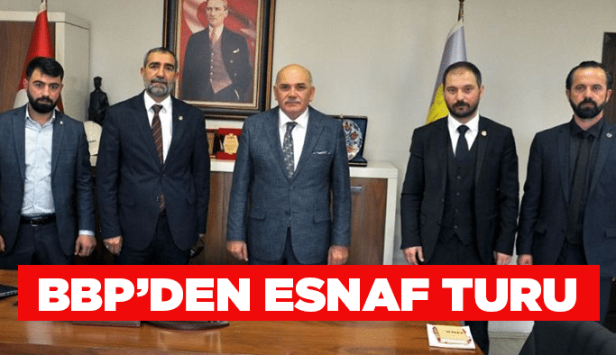 BBP’den esnaf turu