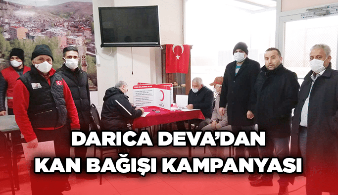 Darıca DEVA’dan kan bağışı kampanyası