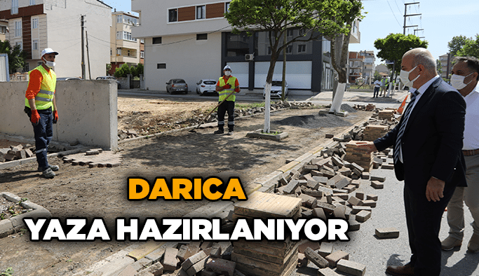 Darıca yaza hazırlanıyor