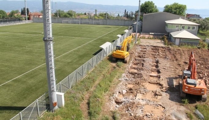Gebzespor’un yeni tesisleri için ilk kazma vuruldu