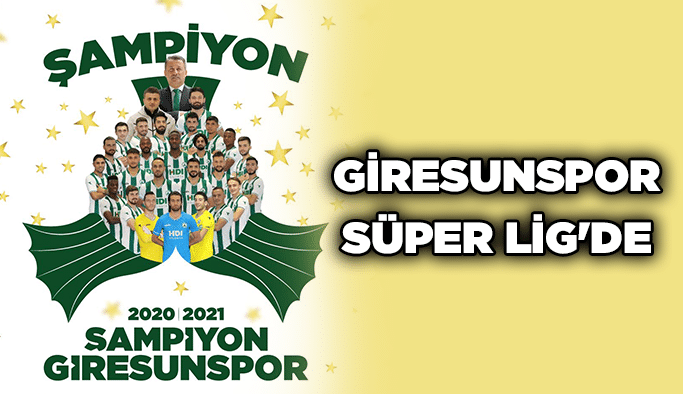 Giresunspor Süper Lig'de