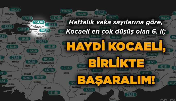 Haydi Kocaeli, birlikte başaralım!