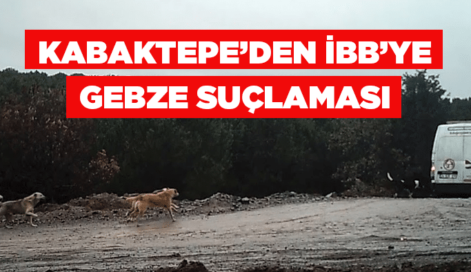 Kabaktepe’den İBB’ye Gebze suçlaması