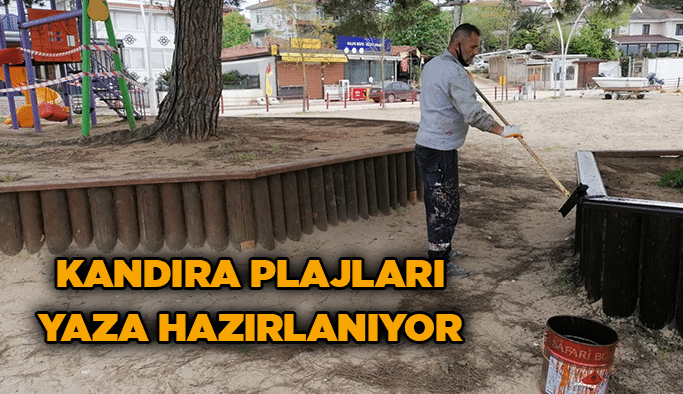 Kandıra plajları yaza hazırlanıyor